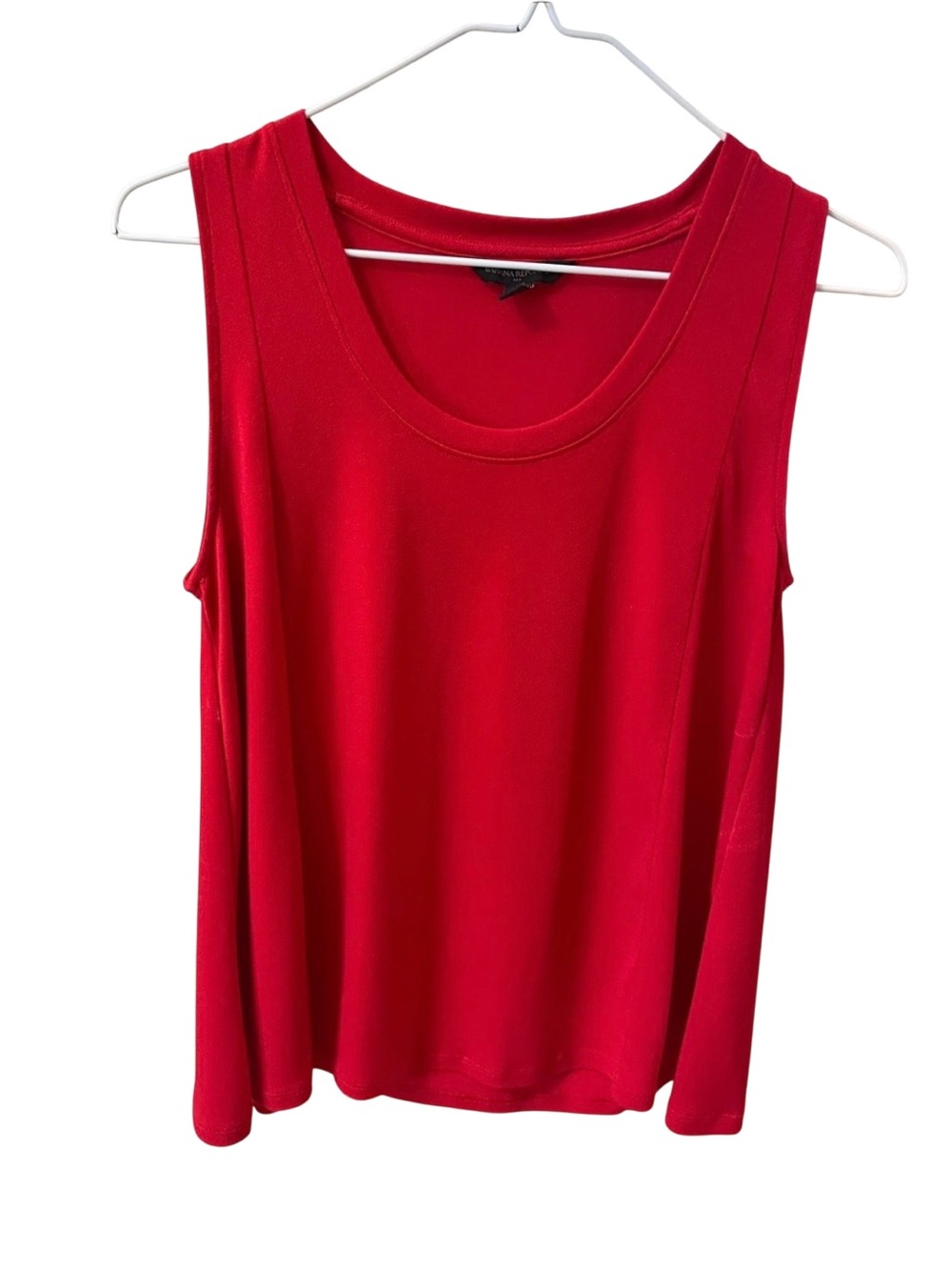 Banana Republic Bright Red Scoop Neck Tank Top